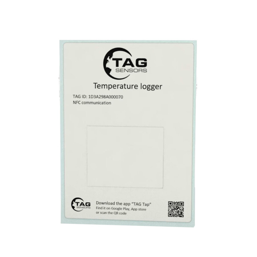 Tag Sensor TAG T1 Temperature Logger White EU
